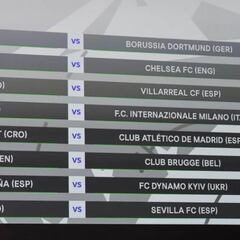 Hadjuk-Atlético, Rangers-Sevilla, AZ Alkmaar-Villarreal y Depor-Dinamo Kiev, en la Youth League