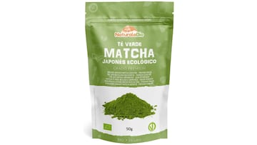 Té verde matcha orgánico en polvo de NaturaleBio en Amazon