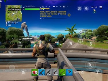 Fortnite vuelve al móvil via Geforce Now. Impresiones de lanzamiento