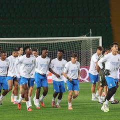 El Real Madrid ultima su preparación para el Kairat Almaty