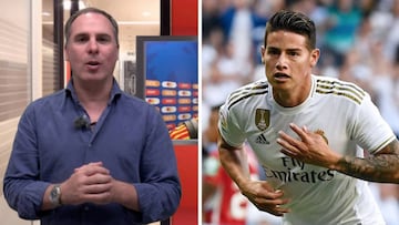 La actitud de James está convenciendo a Zidane