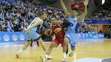 Lugo. Liga Endesa ACB de baloncesto. Pazo Provincial dos Deportes. Jornada 8. CB Río Brteogán - UCAM Murcia. Fotos:Carlos Castro/ACB Photo