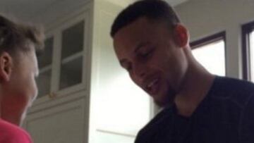 Riley Curry regaló a su padre el cumpleaños feliz más tierno