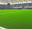 El nuevo pasto sintético de Audax: "La pelota corre diferente"