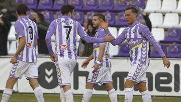 06/01/17 PARTIDO SEGUNDA DIVISION 
 VALLADOLID - REUS 
 PRIMER GOL RAUL DE TOMAS 1-0 ALEGRIA
 Mata, Villar, Balbi y De Tom&aacute;s.