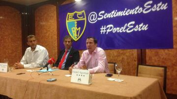 (I-D): Iñaki de Miguel, Javier Tejedor y Nacho Rodríguez.