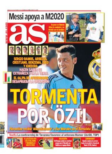 Las portadas de AS de septiembre