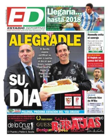 Portadas de la prensa deportiva