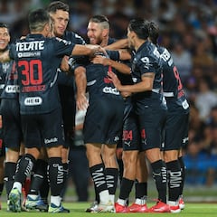 Respiro para Demichelis; Rayados golea con expulsión de Sergio Ramos incluída