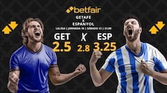 Getafe CF vs. RCD Espanyol: horario, dónde ver, pronósticos y clasificación