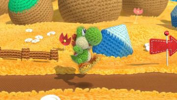 Captura de pantalla - Yoshi's Wolly World (WiiU)