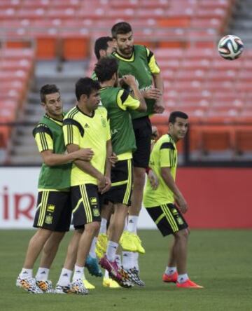Primer entrenamiento de La Roja en Washington