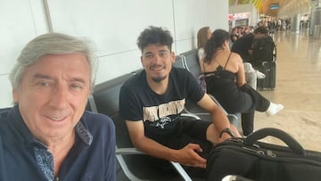 Eusebio Unzué y Kevin Castillo