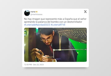 El atasco de la manivela del bombo: protagonista de los memes del sorteo