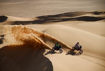 La octava etapa del Dakar en imágenes