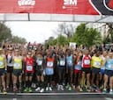 La maratón de Madrid rindió tributo a las víctimas de Boston