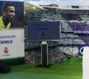 La presentación de Danilo con el Real Madrid en imágenes