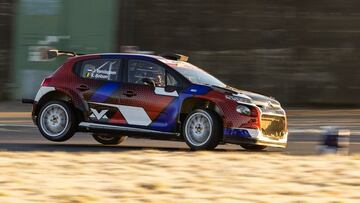 ‘Papá’ Verstappen debuta en el Mundial de Rallys