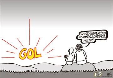 Las mejores viñetas deportivas de Forges