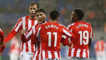 20/12/23 PARTIDO SEGUNDA DIVISION
SD EIBAR - SPORTING GIJON
CAMPUZANO PRIMER GOL 0-1 ALEGRIA