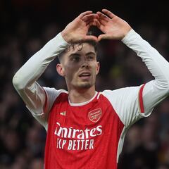 Why is Kai Havertz not playing for Arsenal against West Ham?