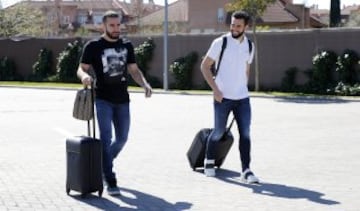 Carvajal y Nacho.
