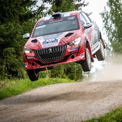 El apellido Raikkonen vuelve a ganar…en rallys