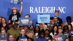 How many electoral votes does North Carolina have in the US Election 2024? Harris vs Trump in battleground states