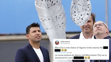 Las redes se mofan y hacen sangre con el parecido de la estatua del Kun a un madridista