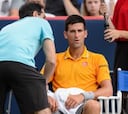 Djokovic, "mareado" por el olor a porro durante la semifinal