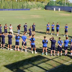 El Cádiz vuelve al trabajo y ya toca balón