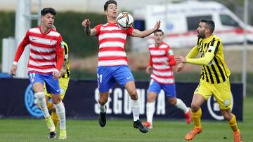 Imagen del partido entre el Recreativo Granada y el Atlético Pulpileño.