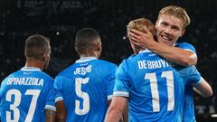 Resumen y goles del Nápoles vs Sporting Portugal, jornada 2 de la Champions League 25-26