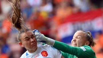 Las curiosas imágenes de la Eurocopa femenina