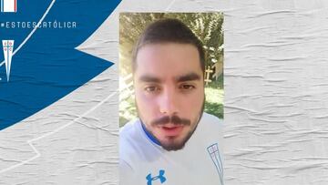 La sorpresa del plantel de la UC a hincha cuya esposa dio a luz con coronavirus