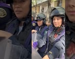 Policías mujeres en CDMX aceptan que no haber trabajado, hubieran marchado
