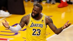 Not only are Lakers fans dealing with the stress of a 0-2 series scoreline, they’re also worried about the fitness of LeBron.