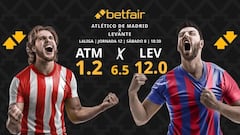 Atlético de Madrid vs. Levante UD: horario, dónde ver, pronósticos y clasificación