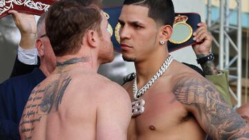 Todo listo para la pelea entre Canelo y Berlanga en Las Vegas