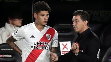 Jorge Carrascal, uno de los más cuestionados en River