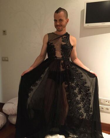 Dabiz Mu?oz cumple con la tradicin del vestido de Cristina Pedroche pero con truco