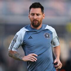 Messi muestra mejoría de cara a enfrentar a Charlotte