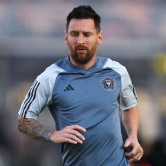 Messi returns to training with Inter Miami