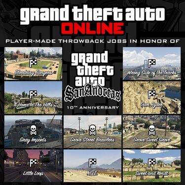 GTA Online y Rockstar homenajean a San Andreas