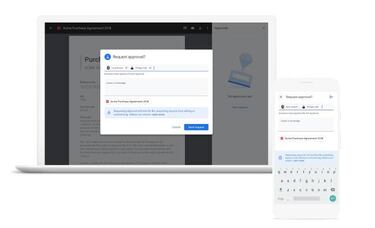 Aprobación de documentos, la nueva función de Google Docs