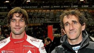 Prost junto a Sebastien Loeb