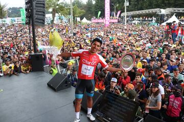 Miguel Ángel López se llevó el título y Nairo Quintana la última jornada. Los ciclistas colombianos entregaron un lindo espectáculo en el alto de Las Palmas.