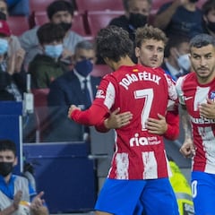 Lemar y Llorente replantean el tridente del Atlético de Madrid