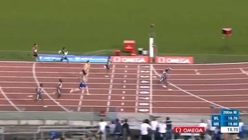 Así fue el carrerón de 200m con el que Michael Norman batió a Noah Lyles en Roma