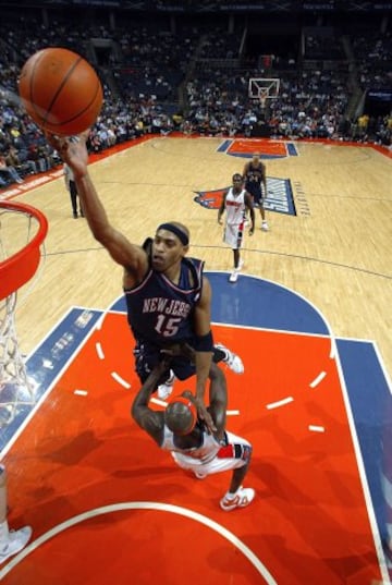 Vince Carter con los New Jersey Nets.